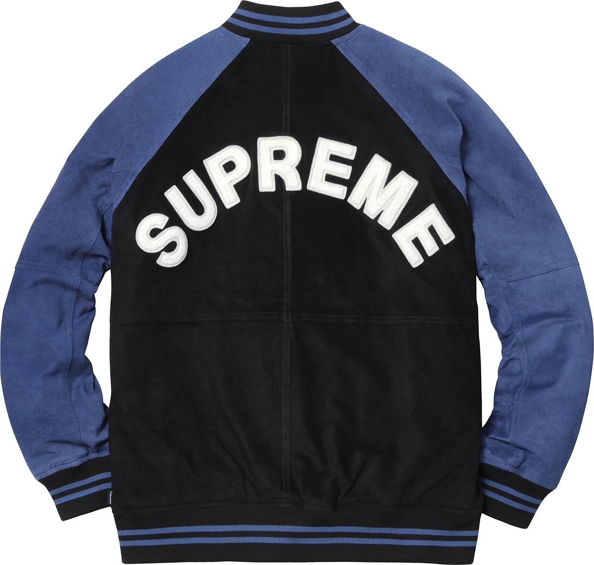 Suede Varsity Jacket view 5
